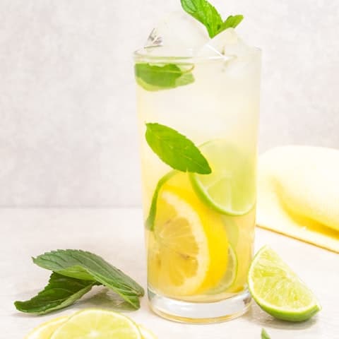 Sample menu: Fresh Lime Soda